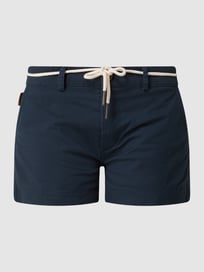 Korte chino met biologisch katoen, model 'Jule' van ALIFE & Kickin Blauw / turquoise - 32