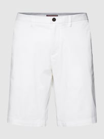 Korte chino met Franse steekzakken, model 'HARLEM' van Tommy Hilfiger Wit - 10