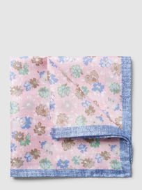 Einstecktuch mit Allover-Muster von Verugia Rosa - 3