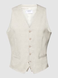 Gilet met strookzakken van MCNEAL Wit - 35