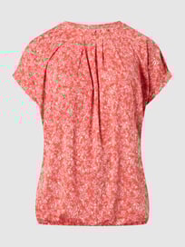 T-Shirt mit floralem Muster Modell 'Feseen' von Fransa Rot - 21