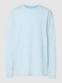 Longsleeve mit Rundhalsausschnitt Modell 'Heavy Boxy' von URBAN CLASSICS Blau / Türkis - 17