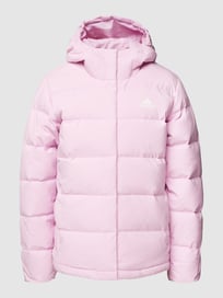 Donsjack met labelprint, model 'HELIONIC' van ADIDAS SPORTSWEAR Paars - 12