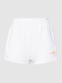 Shorts mit Label-Print von Superdry Sports Weiß - 5