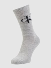 Sokken met logo van CK Calvin Klein Grijs / zwart - 46