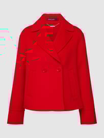 Blazer met strookzakken, model 'Collection A' van Marc Cain Rood - 32
