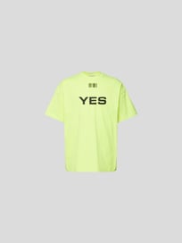 T-Shirt mit Label-Print von VTMNTS Gelb - 13
