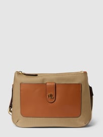 Umhängetasche mit Leder-Details Modell 'JAMEY 27' von Lauren Ralph Lauren Weiß - 37