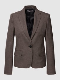 Blazer met pied-de-poule-motief van Jake*s Collection Bruin - 45