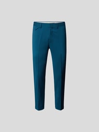Bundfaltenhose aus Wolle von Stylebop Blau / Türkis - 41