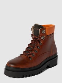 Boots aus Leder Modell 'Hiker Glattleder' von Marc O'Polo Braun - 16