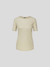 T-Shirt aus Kaschmir von Joseph Grau / Schwarz - 3