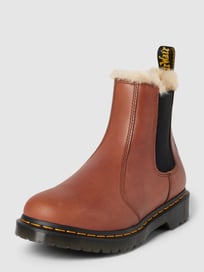 Chelsea Boots mit Innenfutter Modell 'Leonore' von Dr. Martens Braun - 8