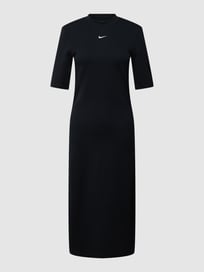 Midi-jurk met logostitching van Nike Grijs / zwart - 33