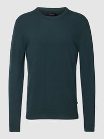 Gebreide pullover van kasjmier, model 'MAmordy' van Matinique Groen - 12