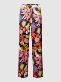 Bootcut broek met all-over motief van JOOP! Blauw / turquoise - 7