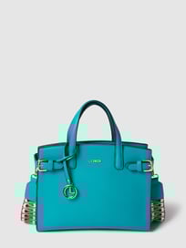 Handtas met labeldetail, model 'INSANTE' van L.Credi Blauw / turquoise - 22