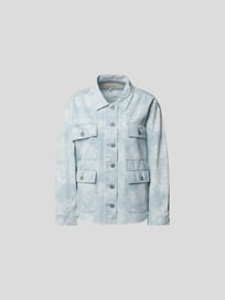 Jeansjacke mit floralem Muster  von The Great Blau / Türkis - 19