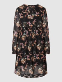 Kleid aus Chiffon von Princess Goes Hollywood Grau / Schwarz - 19