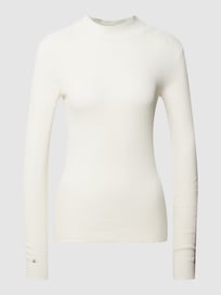Strickpullover mit Strutkurmuster Modell 'MAGLIA' von Patrizia Pepe Weiß - 24