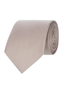 Stropdas van pure zijde (6,5 cm) van Blick Wit - 30