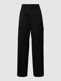 Cargohose mit Label-Patch von Carhartt Work In Progress Grau / Schwarz - 13