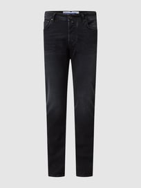 Regular Fit Jeans mit Stretch-Anteil Modell 'Bard' von Jacob Cohen Grau / Schwarz - 7
