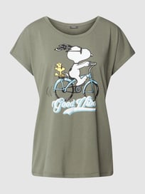 T-Shirt mit Rundhalsausschnitt von Montego Grün - 26