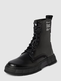 Schnürboots mit Schnürverschluss Modell 'Black Apple' von Viron Grau / Schwarz - 1