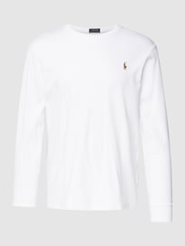 Longsleeve mit Label-Stitching von Polo Ralph Lauren Weiß - 13