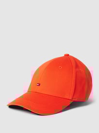 Baseballpet met labelstitching, model 'FLAG' van Tommy Hilfiger Oranje - 6