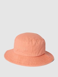 Bucket Hat mit Label-Stitching Modell 'WASHED' von Rip Curl Rot - 11