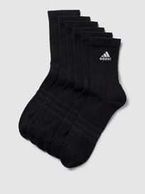 Sokken met labelprint in een set van 6 paar van ADIDAS SPORTSWEAR Grijs / zwart - 11