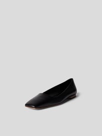 Ballerinas aus Leder von Aeyde Grau / Schwarz - 24