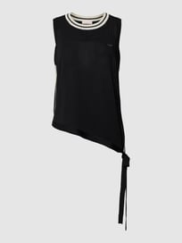 Top in gebreide look van LIU JO SPORT Grijs / zwart - 44