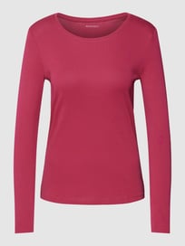 Longsleeve mit geripptem U-Boot-Ausschnitt von Montego Rosa - 40