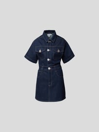Jeanskleid in Minilänge von Frame Blau / Türkis - 31