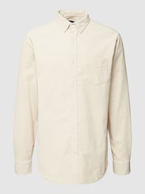 Vrijetijdsoverhemd in ribcordlook van Gant Wit - 5