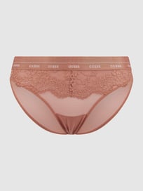 Slip mit Spitzenbesatz  von Guess Orange - 36