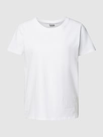 T-Shirt mit Rundhalsausschnitt von Fransa Weiß - 22