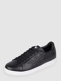 Lederen sneaker van EA7 Emporio Armani Grijs / zwart - 48