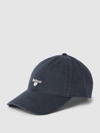 Basecap mit Label-Stitching Modell 'CASCADE' von Barbour Blau / Türkis - 3