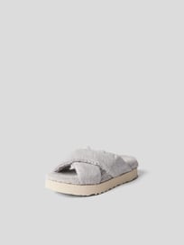 Pantoletten  mit Frottee-Besatz von UGG Grau / Schwarz - 14