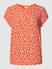 Blouseshirt met elastische band van Tom Tailor Rood - 27