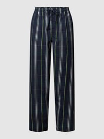 Pyjama-Hose mit Tartan-Karo von Schiesser Blau / Türkis - 34
