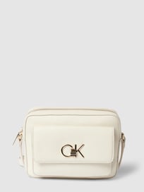 Schoudertas met structuurmotief van CK Calvin Klein Wit - 29