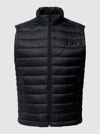 Steppweste mit Stehkragen Modell 'Calano' von BOSS Grau / Schwarz - 28