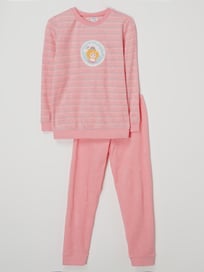 Pyjama met print van 'Princess Lillifee©' van Schiesser Roze - 19