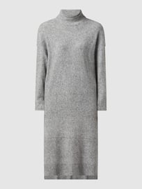 Strickkleid aus Wollmischung  von JUST FEMALE Grau / Schwarz - 38