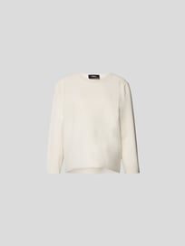 Longsleeve mit Strukturmuster von Theory Weiß - 2